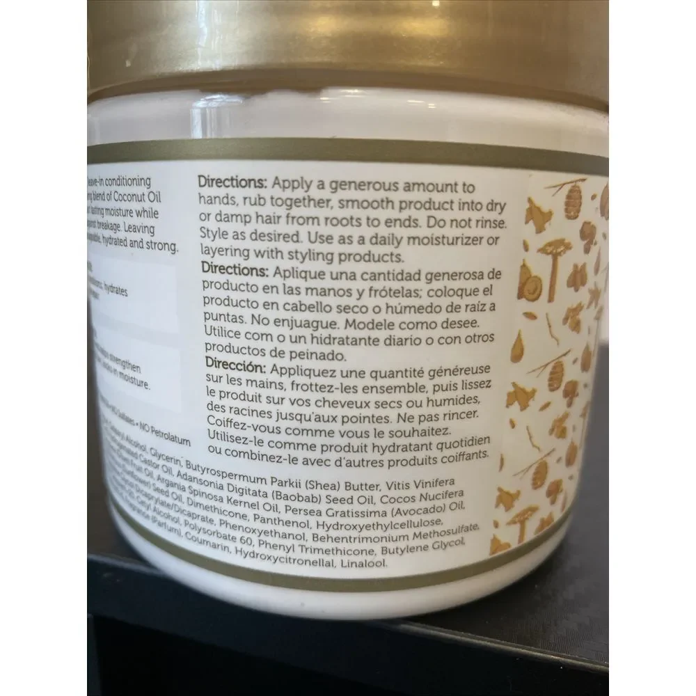 African Pride Moisture Miracle Coconut & Baobab Oil Leave-in Cream‎ 15oz